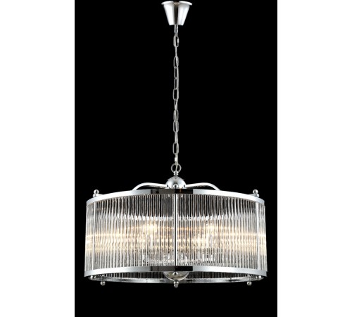 Люстра Crystal Lux TADEO SP6 D600 CHROME/TRANSPARENTE Люстра Crystal Lux TADEO SP6 D600 CHROME/TRANSPARENTE