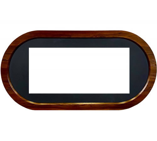 Каминокомплект Ellipse - Белый с черным с очагом Vision 60 LOG LED Каминокомплект Ellipse - Белый с черным с очагом Vision 60 LOG LED