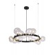 Люстра Crystal Lux AGATA SP15 V2 BLACK/TRANSPARENTE