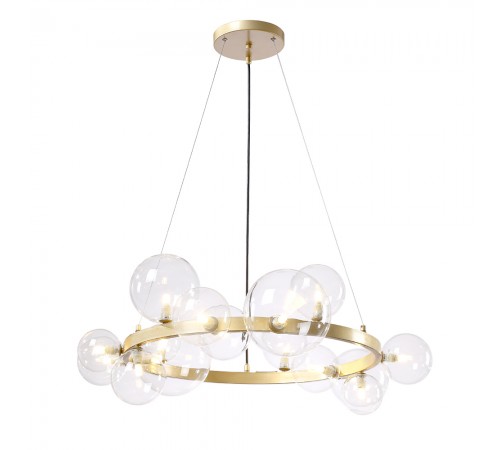 Люстра Crystal Lux AGATA SP15 V2 GOLD/TRANSPARENTE Люстра Crystal Lux AGATA SP15 V2 GOLD/TRANSPARENTE