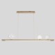 Светильник подвесной Crystal Lux AHORA SP1 L1200 BRASS