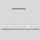 Светильник подвесной Crystal Lux AHORA SP1 L1200 BRASS