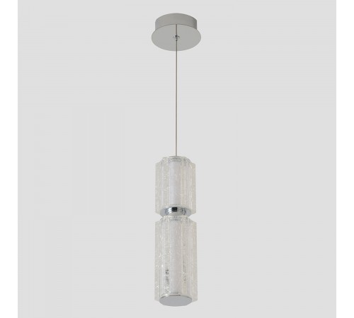 Светильник подвесной Crystal Lux ANTIQUE SP23W LED CHROME