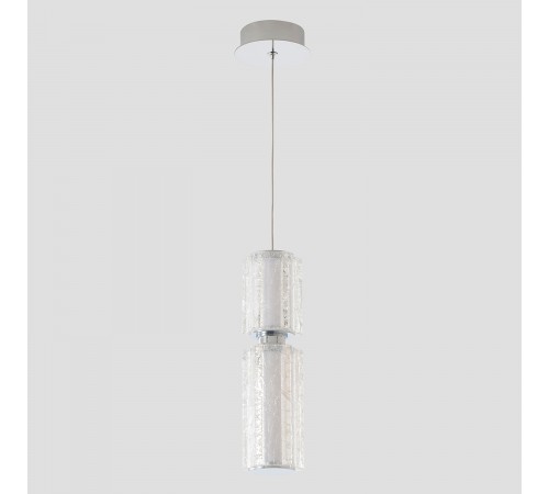 Светильник подвесной Crystal Lux ANTIQUE SP23W LED CHROME