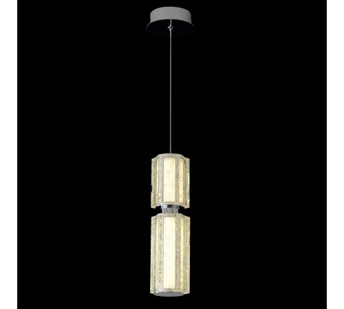 Светильник подвесной Crystal Lux ANTIQUE SP23W LED CHROME