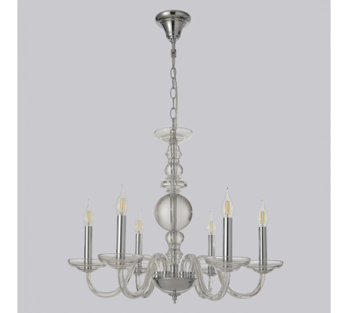 Люстра Crystal Lux ARABESQUE SP6 CHROME Люстра Crystal Lux ARABESQUE SP6 CHROME