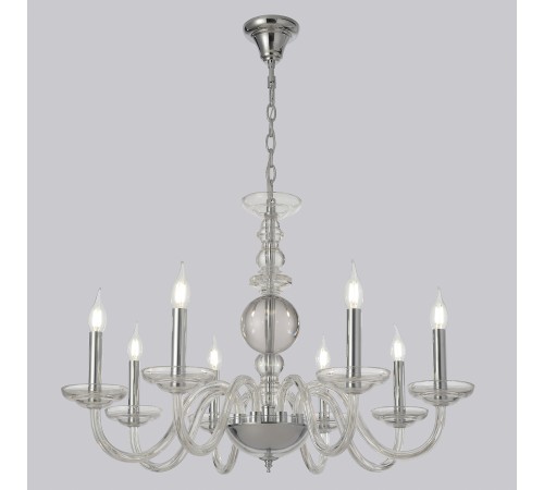 Люстра Crystal Lux ARABESQUE SP8 CHROME Люстра Crystal Lux ARABESQUE SP8 CHROME