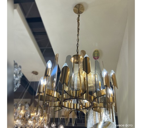 Люстра Crystal Lux CASA SP-PL12 BRASS Люстра Crystal Lux CASA SP-PL12 BRASS