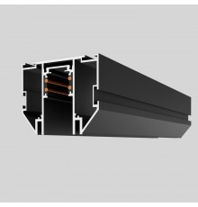 Встраиваемый магнитный трек для натяжного потолка Crystal Lux CLT 0.133 01 L2000 BL