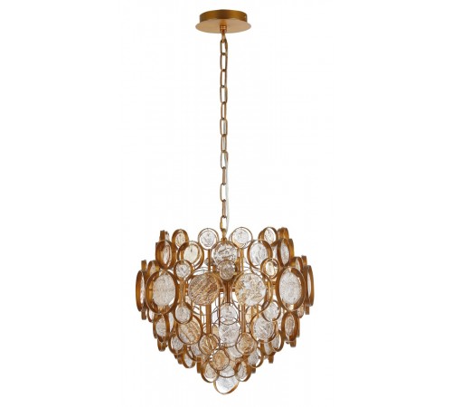 Светильник подвесной Crystal Lux DESEO SP6 D460 GOLD Светильник подвесной Crystal Lux DESEO SP6 D460 GOLD