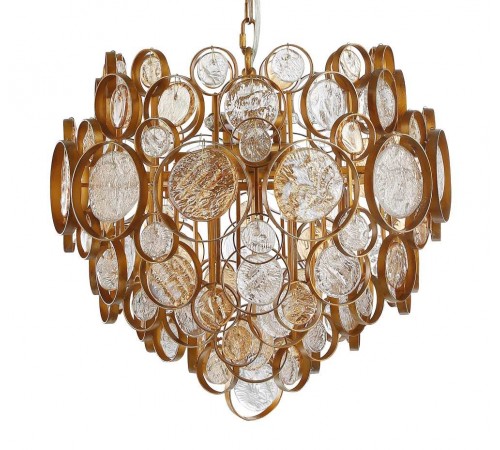 Светильник подвесной Crystal Lux DESEO SP6 D460 GOLD Светильник подвесной Crystal Lux DESEO SP6 D460 GOLD