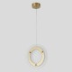 Светильник подвесной Crystal Lux DIEGO SP25W LED BRASS