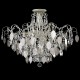 Светильник потолочный Crystal Lux ESMIRALDA PL9 SILVER