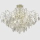 Светильник потолочный Crystal Lux ESMIRALDA PL9 SILVER