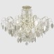 Светильник потолочный Crystal Lux ESMIRALDA PL9 SILVER