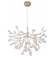 Светильник подвесной Crystal Lux EVITA SP63 GOLD/TRANSPARENT