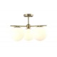 Люстра Crystal Lux FELIZ SP-PL3 BRONZE/WHITE