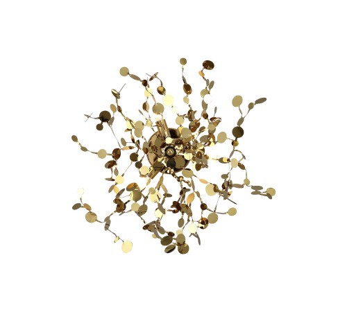 Бра Crystal Lux GARDEN AP-PL3 D400 GOLD Бра Crystal Lux GARDEN AP-PL3 D400 GOLD