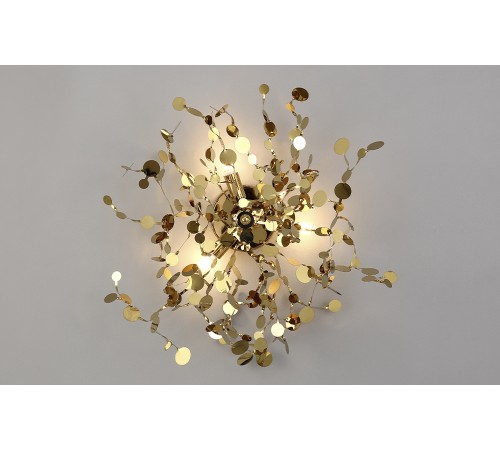 Бра Crystal Lux GARDEN AP-PL3 D400 GOLD Бра Crystal Lux GARDEN AP-PL3 D400 GOLD