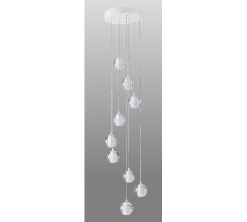 Светильник подвесной Crystal Lux GASPAR SP9 D300 WHITE Светильник подвесной Crystal Lux GASPAR SP9 D300 WHITE