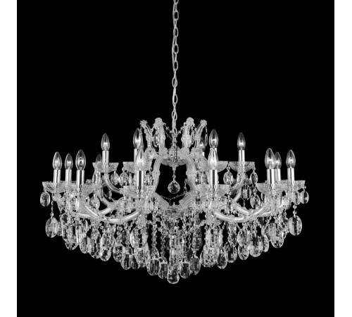 Люстра Crystal Lux HOLLYWOOD SP12+6 CHROME Люстра Crystal Lux HOLLYWOOD SP12+6 CHROME