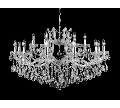 Люстра Crystal Lux HOLLYWOOD SP12+6 CHROME Люстра Crystal Lux HOLLYWOOD SP12+6 CHROME