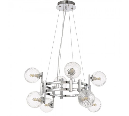 Люстра Crystal Lux LUXURY SP8 CHROME Люстра Crystal Lux LUXURY SP8 CHROME