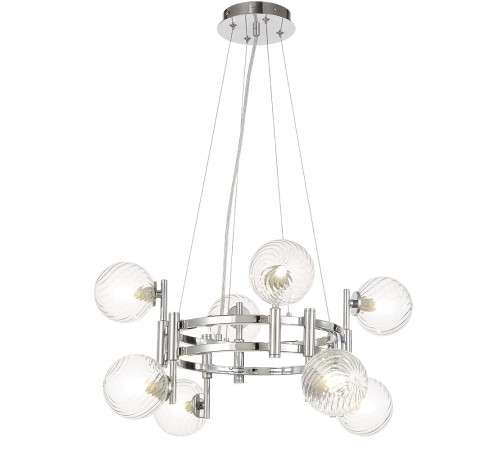 Люстра Crystal Lux LUXURY SP8 CHROME Люстра Crystal Lux LUXURY SP8 CHROME