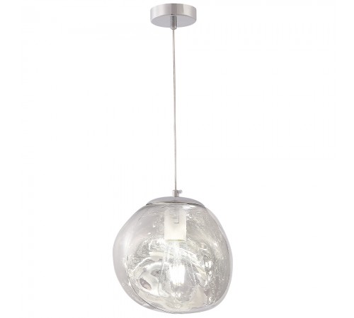 Светильник подвесной Crystal Lux MALAGA SP1 D200 CHROME Светильник подвесной Crystal Lux MALAGA SP1 D200 CHROME