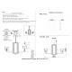 Люстра Crystal Lux NICOLAS SP-PL8 GOLD/WHITE