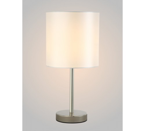 Настольная лампа Crystal Lux SERGIO LG1 NICKEL Настольная лампа Crystal Lux SERGIO LG1 NICKEL