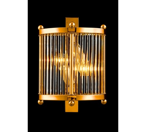 Бра Crystal Lux TADEO AP2 GOLD/TRANSPARENTE Бра Crystal Lux TADEO AP2 GOLD/TRANSPARENTE